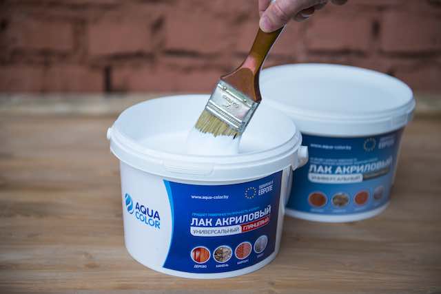 Лак для деревянных поверхностей, паркетный лак Акриловый лак и паркетный лак